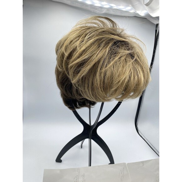 Ellen Willie Hange Synthetic Mono Crown Cap Wig Sand Rooted Style - Picture 3 of 16